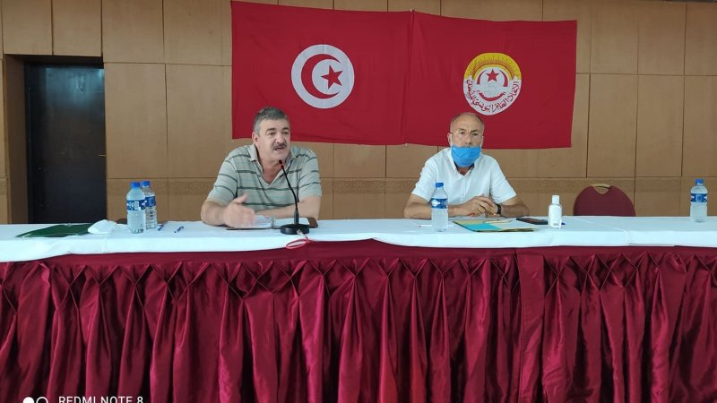 اضراب بيومين في الصناديق الاجتماعية من أجل القانون الاساسي