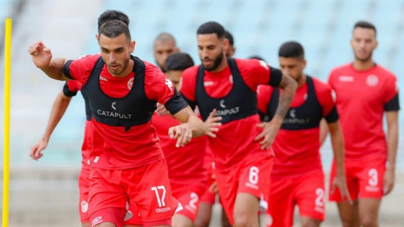 المنتخب الوطني ينهي تحضيراته لمباراة غينيا الاستوائية
