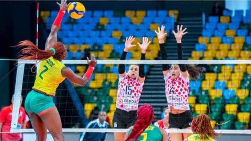 هزيمة للمنتخب التونسي سيدات في أولى مبارياته في كان الكرة الطائرة