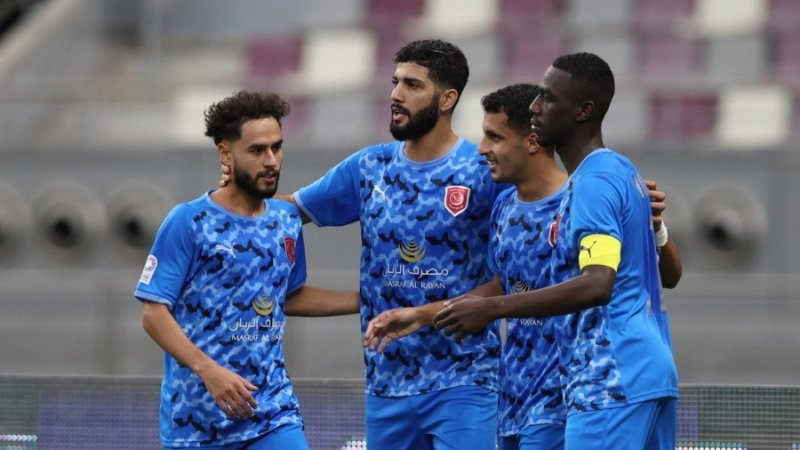 بمشاركة ساسي : الدحيل يسحق فريق الطرابلسي وهنيد بخماسية