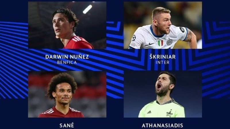 دوري ابطال اوروبا : المرشحون لجائزة أفضل لاعب في الجولة الثانية