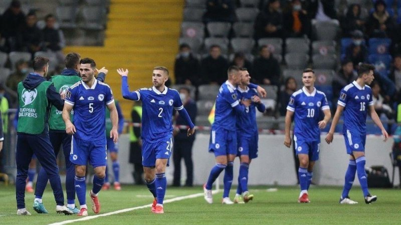 البوسنة تهزم كازاخستان بثنائية في المجموعة الرابعة