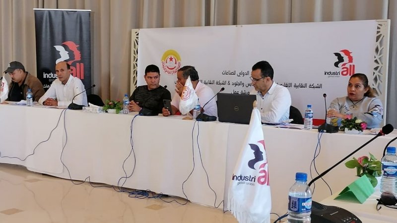نقابيو النسيج في شمال أفريقيا والشرق الأوسط يدرسون وضع الصحة والسلامة المهنية في القطاع