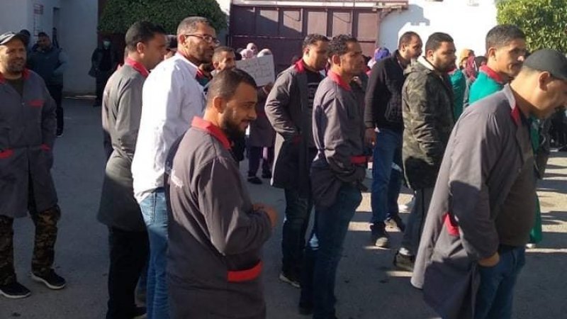 زغوان: وقفة احتجاجية لعمال شركة PEC