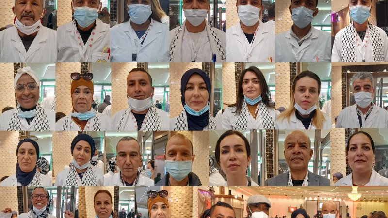 فريق اللجنة الصحيّة للمؤتمر 25، بالمسؤولية الصحيّة والشرف النقابي ينال احترام وتقدير النقابيّين وضيوف الاتحاد