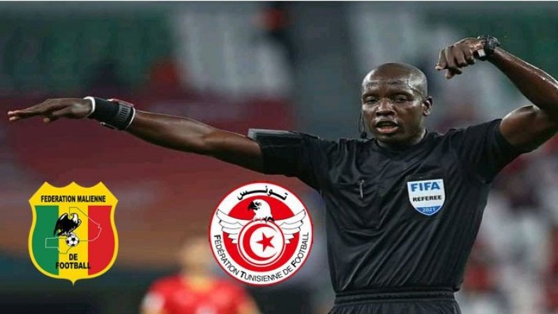 السنيغالي نداي يدير مباراة الحسم بين المنتخبين التونسي والمالي