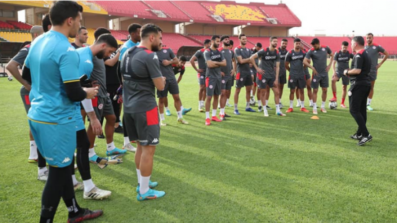المنتخب التونسي ينهي تحضيراته لمباراة مالي