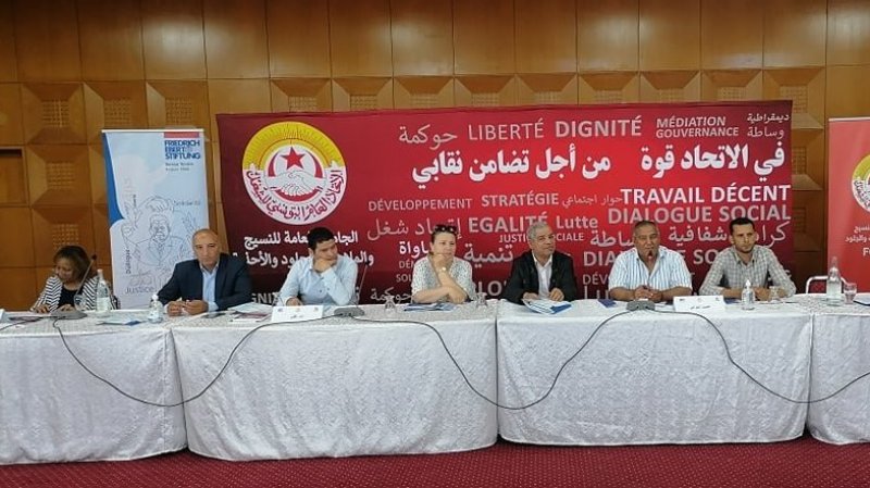 الأخ بشير السحباني كل سلطة تحمل العمال كلفة الازمة
