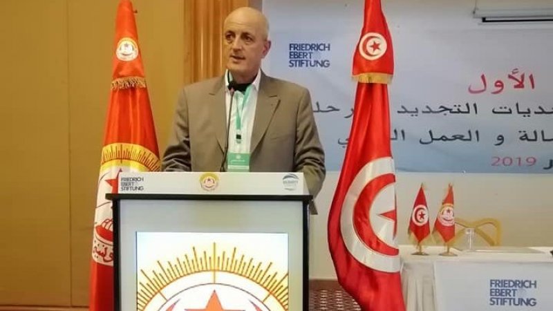 عبد الحميد الشريف.."جاهزون لانجاح الاضراب العام في القطاع العام ولا تنازل عن حق باجة في بيئة سليمة وتنمية مستدامة"