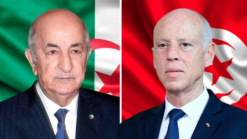 الرئيس قيس سعيد في زيارة الى الجزائر