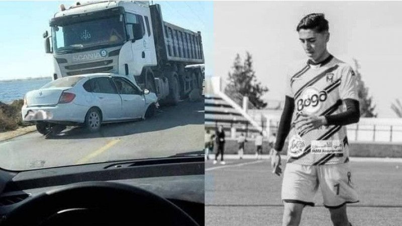 وفاة لاعب أولمبيك مدنين سليم النعيري في حادث أليم