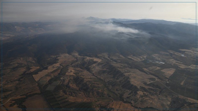 حريق بجبل سيدي النوري في زغوان وعمليات إخماده متواصلة