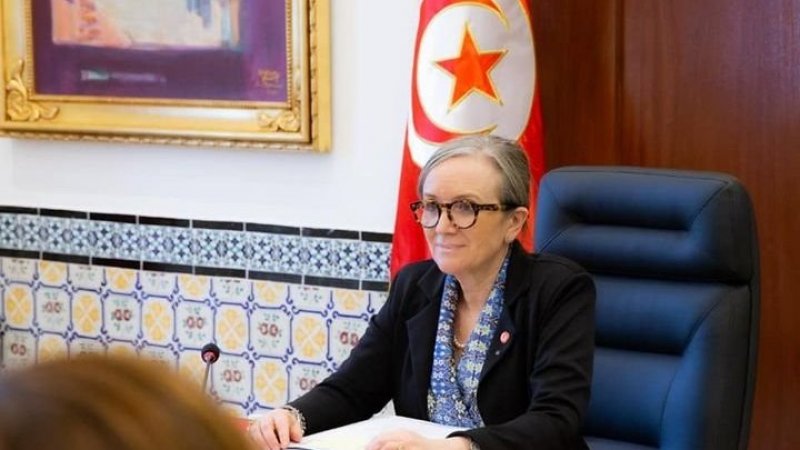 رئيسة الحكومة تعاين تقدم أشغال الترفيع في طاقة خزن المياه سدّ بوهرتمة من ولاية جندوبة
