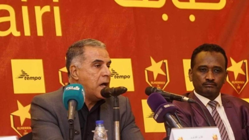 المريخ السوداني يقيل المدرب غازي الغرايري من منصبه