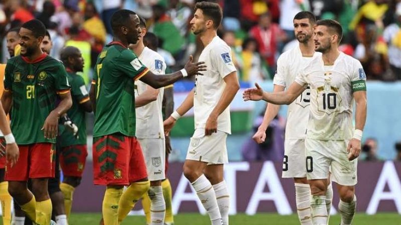 مباراة الكاميرون وصربيا تنتهي على وقع تعادل مثير