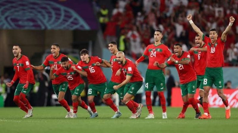 منتخب المغرب يسطر تأهلاً للتاريخ على حساب إسبانيا