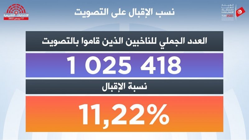 إعلان نتائج الإنتخابات التشريعية و الرئيس ينتقد المشككين في نسبة الإقبال
