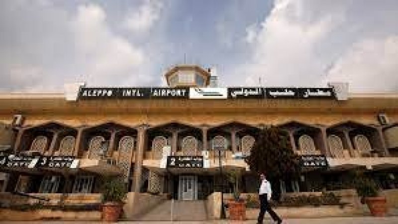 مطار حلب الدولي يخرج عن الخدمة إثر ضربة إسرائيلية