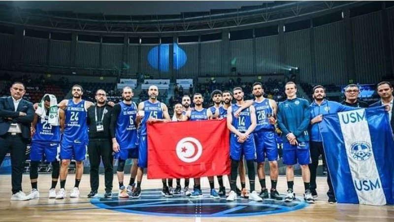 الاتحاد الرياضي المنستيري يودع بطولة كأس الرابطة الإفريقية لكرة السلة