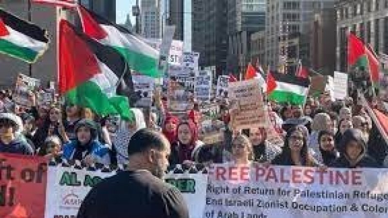 تظاهرات في عدة مدن أميركية تنديدا بالاعتداءات الإسرائيلية على "الأقصى"
