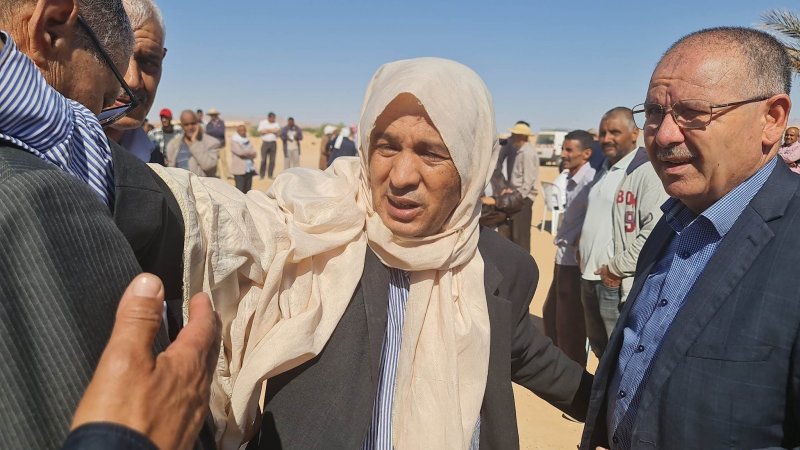 الطبوبي يعزي كاتب عام اتحاد قبلي في وفاة والده