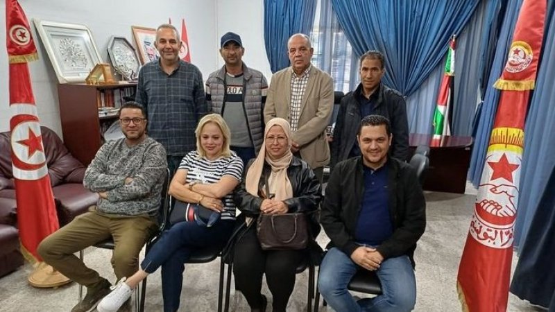 المكتب النقابي الجديد للفرع الجامعي للصناديق الإجتماعية ببن عروس