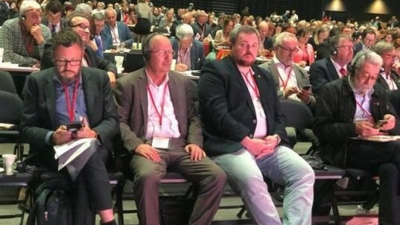الأخ الأمين العام يشارك في مؤتمر الاتحاد الأوروبي للنقابات ويلتقي عدة قيادات نقابية عالمية