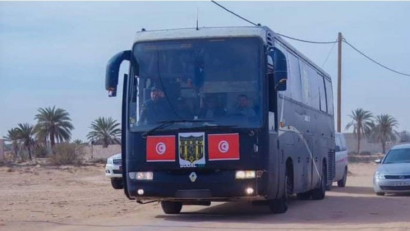 اتحاد بن قردان يندد بتفتيش حافلته من طرف الديوانة بناء على ''وشاية كاذبة''