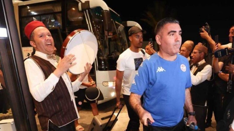 المنتخب التونسي يصل إلى الجزائر