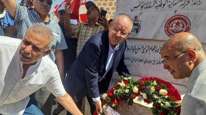 الامين العام يشرف على إحياء ذكرى محمد علي الحامي