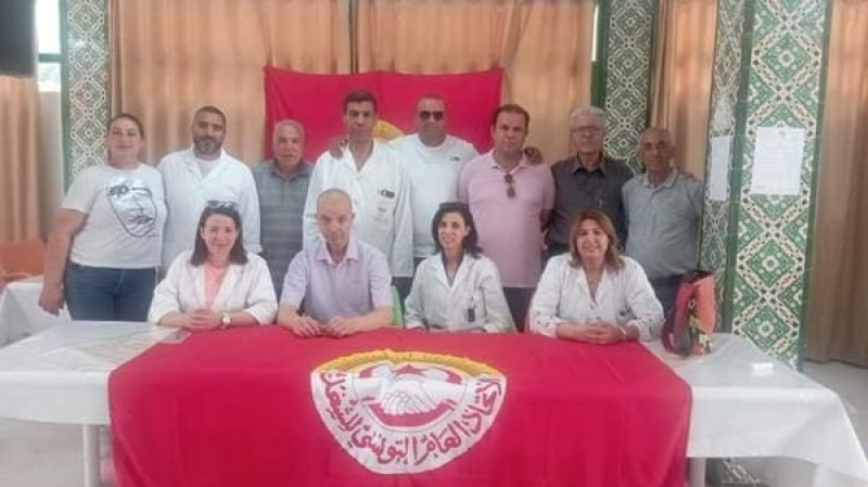 نتائج مؤتمر النقابة الأساسية للمستشفى الجامعي الرابطة