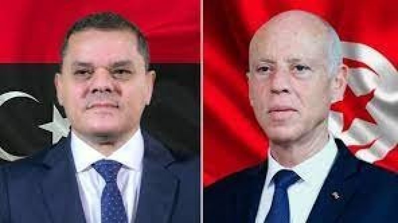 ظاهرة الهجرة غير النظامية محور مكالمة هاتفية جمعت رئيس الجمهورية قيس سعيّد بالسيّد عبد الحميد الدبيبة، رئيس الحكومة الليبية