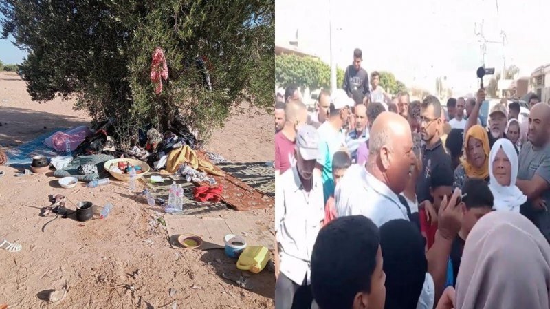 العامرة: مسيرة سلمية تنديدا بتوافد المهاجرين غير النظاميين