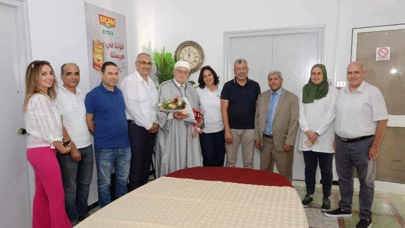 مفتي الجمهورية بزور شركة سيكام