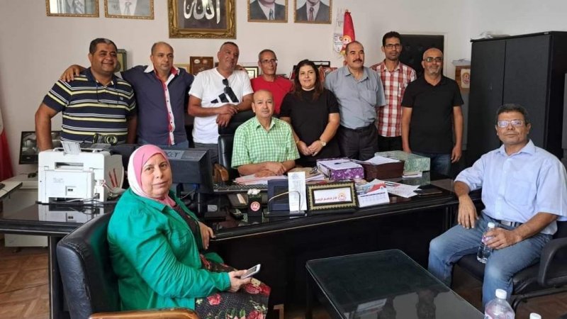 الهاشمي سلامة كاتبا عاما جديدا للفرع الجامعي للمعاش و السياحة بسوسة