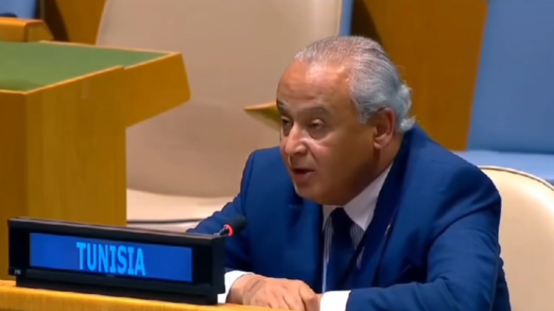 هذه أسباب امتناع تونس عن التصويت لفائدة قرار الامم المتحدة كما شرحها المندوب طارق الادب