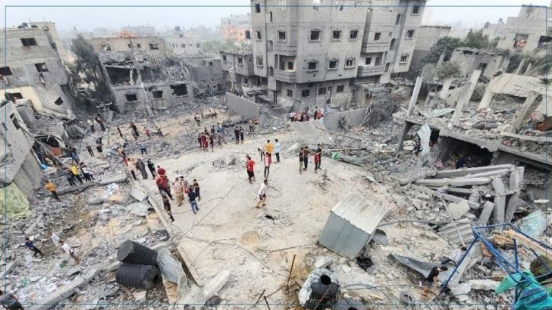 الداخلية بغزة: مخيم جباليا تعرض لقصف بـ 6 قنابل تزن كل واحدة طنا من المتفجرات
