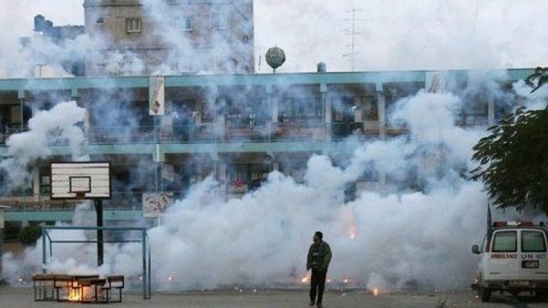 في قطاع غزة : مجزرة جديدة في مدرسة الفاخورة