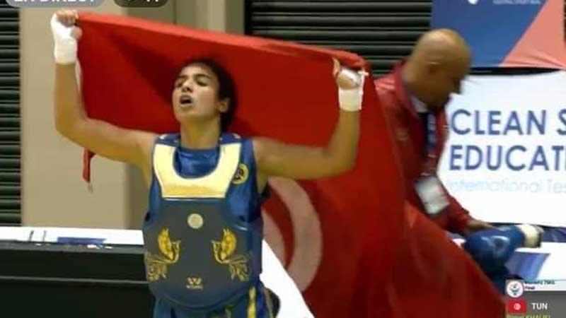 أخبار رياضية : رمال الخليفي بطلةً للعالم في منافسات الساندا ضمن بطولة العالم للووشوكونغ فو