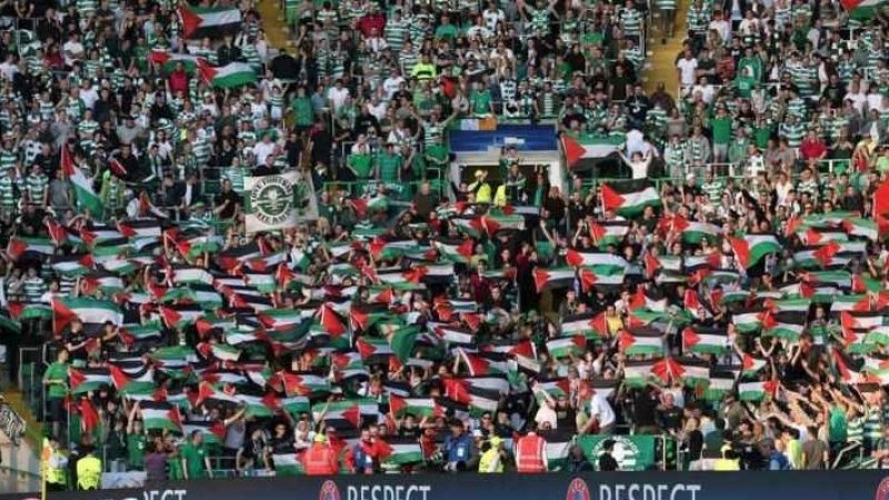 الإتحاد الأوروبي لكرة القدم يغرم سيلتيك الأسكتلندي بسبب رفع أعلام فلسطين خلال إحدى مبارياته في رابطة أبطال اوروبا