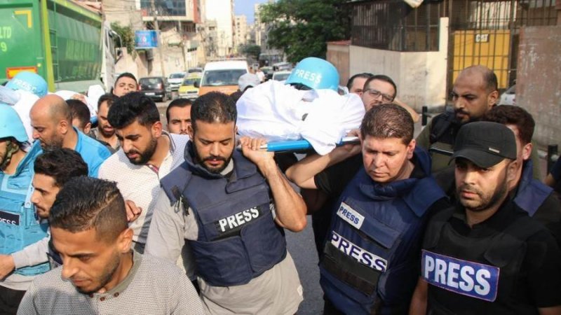 منظمة " مراسلون بلا حدود" تتقدم بشكوى ثانية للجنائية الدولية بشأن استهداف الصحفيين في قطاع غزة