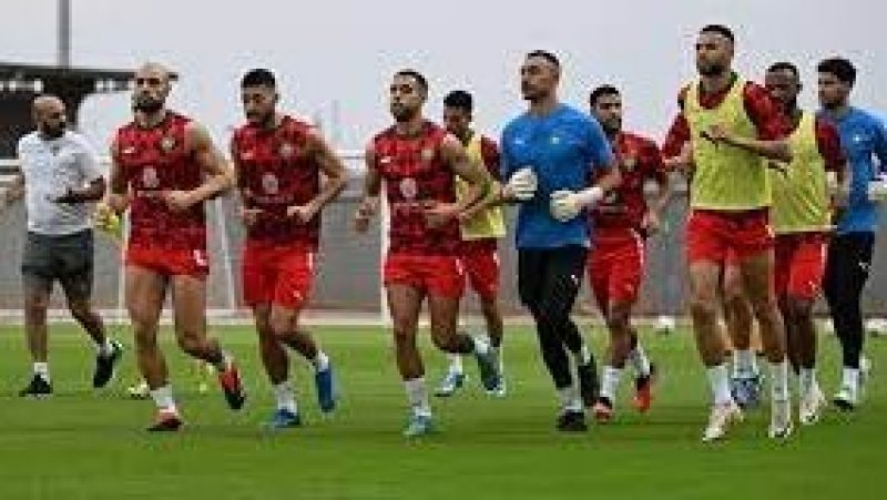 المنتخب المغربي يخوض أول حصة تدريبية في كوت ديفوار