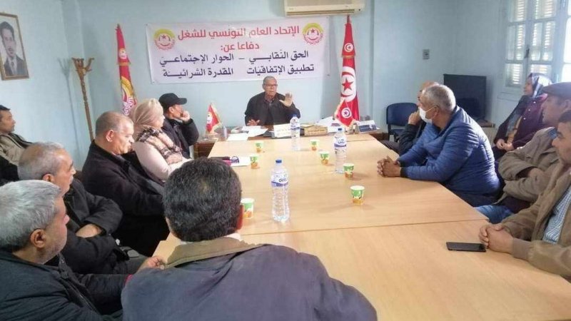 قفصة : التعبئة على أشدها لانجاح التجمع العمالي بالقصبة