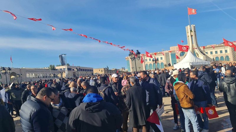 التجمع 2 العمّالي الوطني مارس 2024 بالقصبة في صور في لحظات سيخلدها الزمن