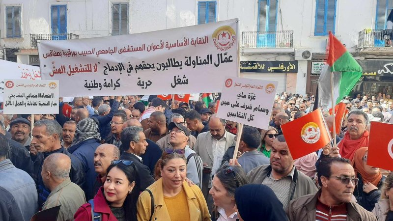 الطبوبي في غرة ماي 2024: كونوا، كما كنتم دوما، متّحدين في وجه الظلم والاستبداد والحيف