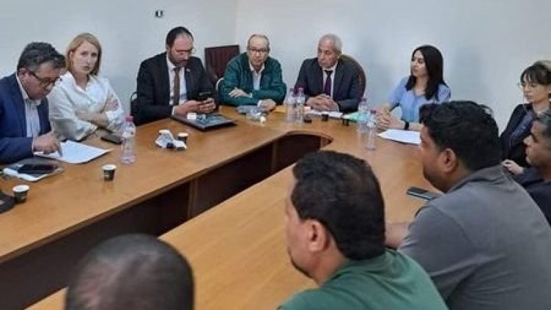 إيقاف الإضراب بمطار النفيضة