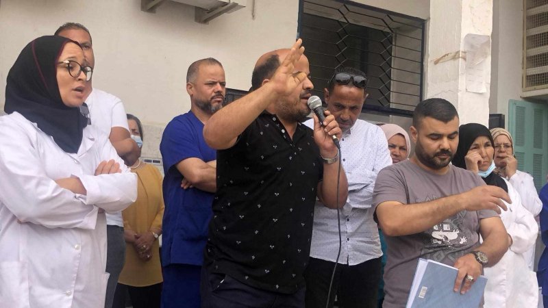 قفصة : النقابة الاساسية للصحة بمستشفى الحسين بوزيان تهدد بالاضراب