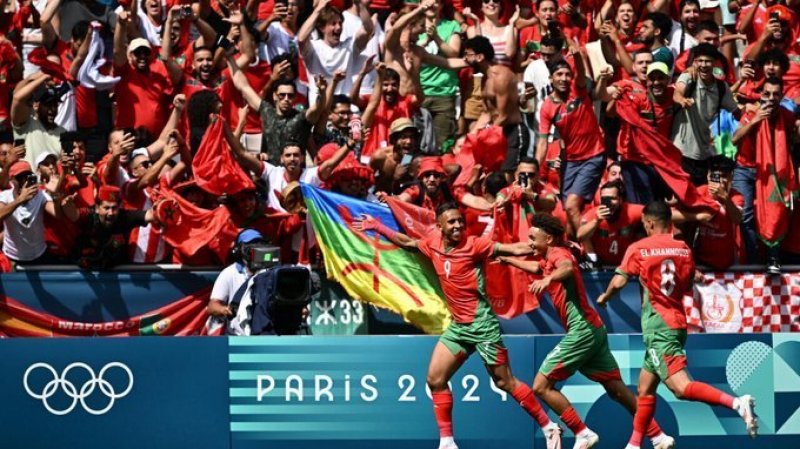 أولمبياد باريس : المنتخب الأولمبي المغربي لكرة القدم يكتسح الولايات المتحدة برباعية ويبلغ نصف النهائي