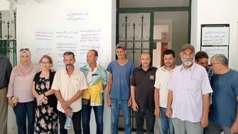 اليوم الثاني من احتجاجات اعوان المعهد الوطني للبحوث الزراعية