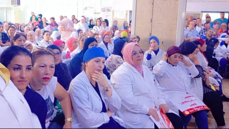 اجتماع عام حاشد بمستشفى الحبيب بورقيبة بصفاقس: تمسك بالمطالب المشروعة وجهوزية للنضال من أجلها